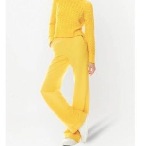 Alice + Olivia Yellow Trousers